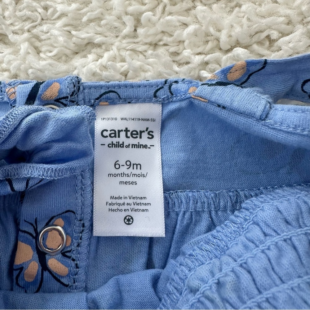Carter’s Blue Butterfly Set - Picture 6 of 7